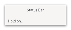 statusbar